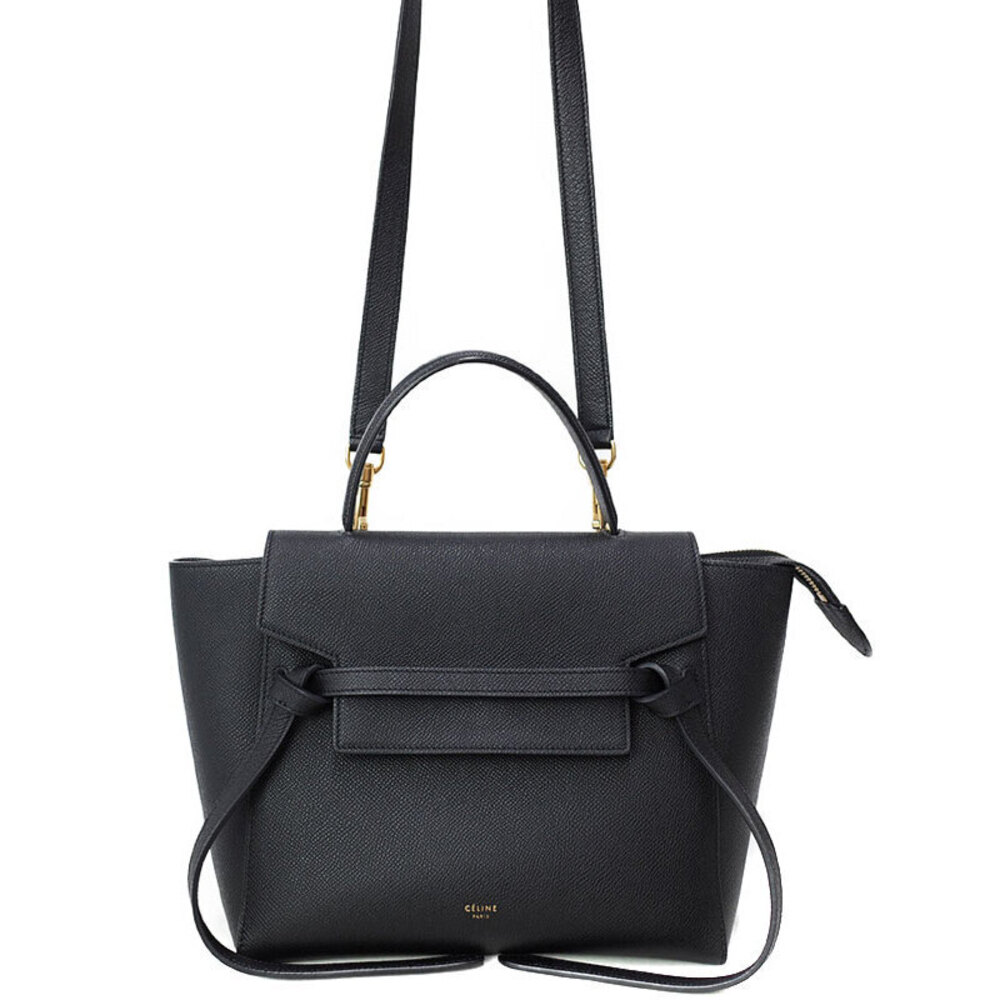 Celine Belt Bag Calfskin Leather 2WAY Handbag - Picture 1 of 9